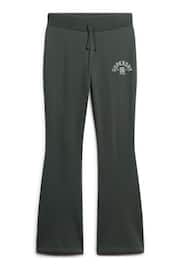 Superdry Green Athletic Essential Jersey Flare Joggers - Image 4 of 6