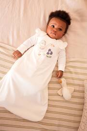 White Duck Applique 1 Tog  Baby 100% Cotton Sleep Bag - Image 5 of 11