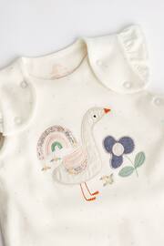 White Duck Applique 1 Tog  Baby 100% Cotton Sleep Bag - Image 9 of 11