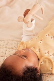 Ochre Yellow Daisy 1 Tog  Baby 100% Cotton Sleep Bag - Image 6 of 11