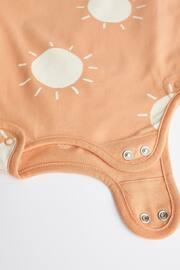 Rust Orange Sun 0.5 Tog Baby 100% Cotton Sleep Bag - Image 13 of 13