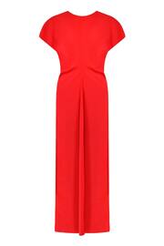 Ro&Zo Red Petite Harper Flutter Sleeve Midaxi Dress - Image 5 of 5