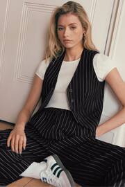 Ro&Zo Pinstripe Waistcoat - Image 1 of 7