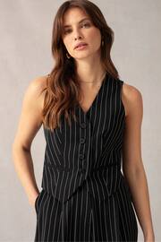 Ro&Zo Pinstripe Waistcoat - Image 2 of 7