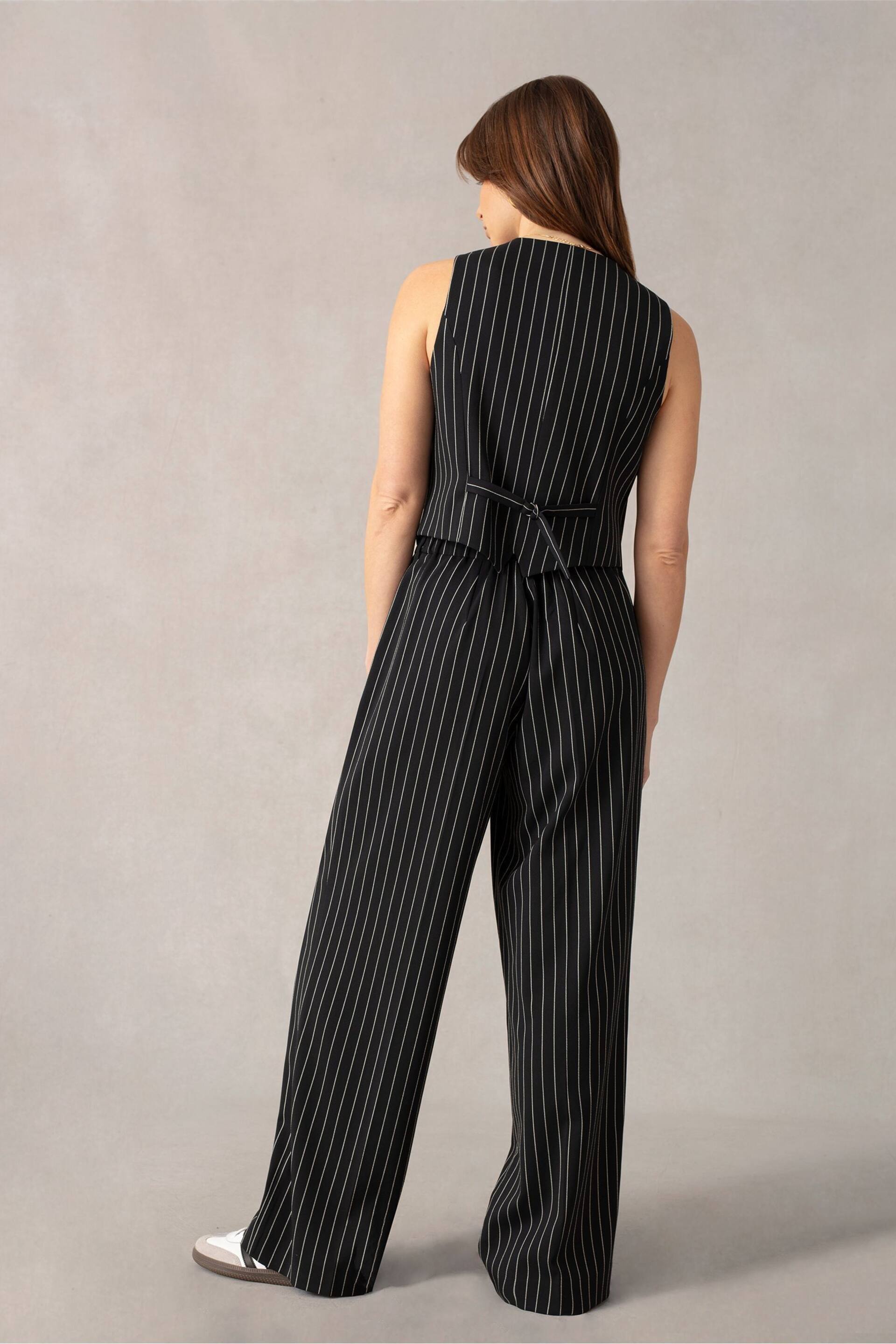 Ro&Zo Pinstripe Waistcoat - Image 5 of 7