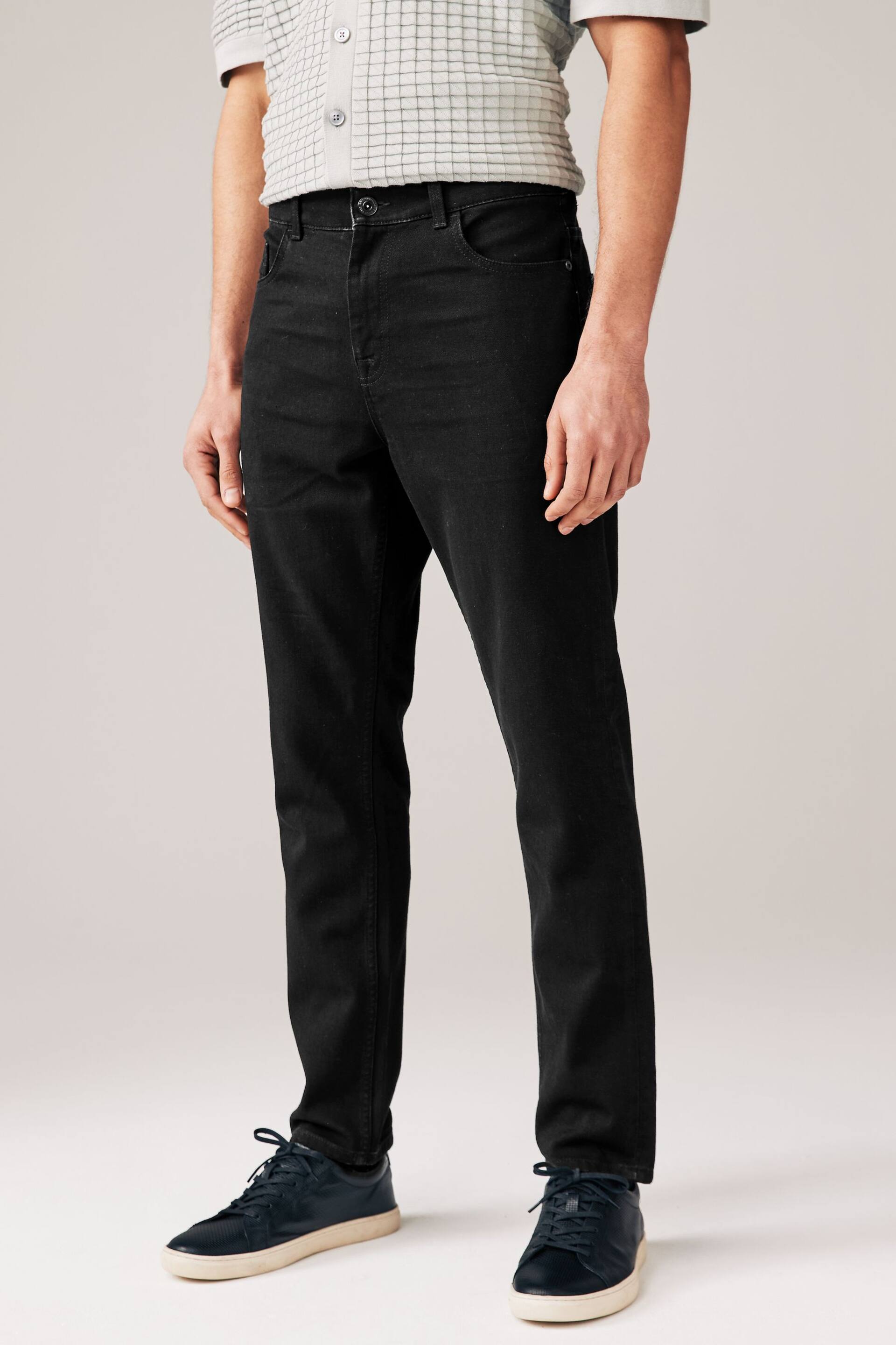 Black Lightweight Jeans - Image 1 of 7