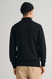 GANT Casual Cotton Halfzip Jumper - Image 2 of 5