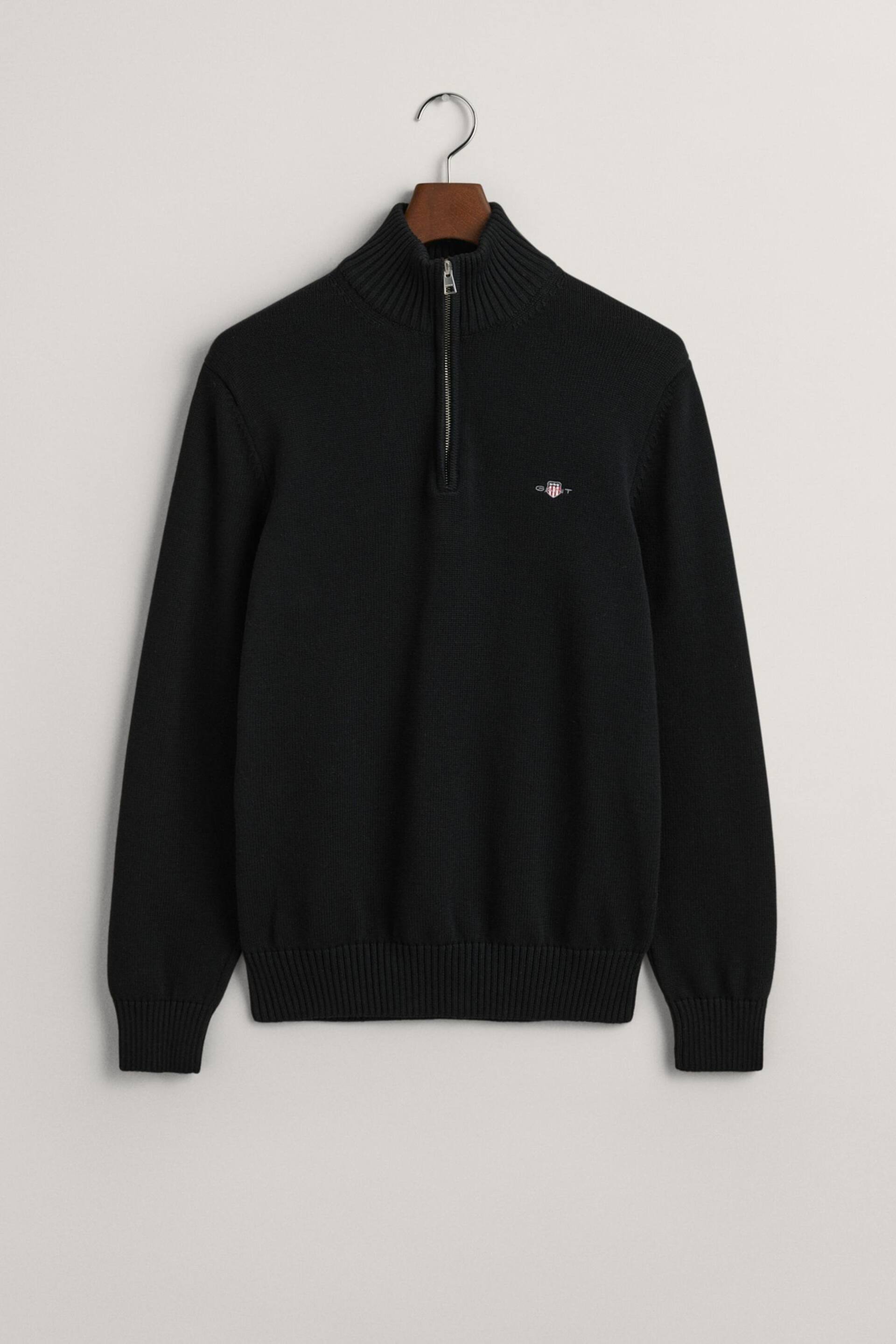 GANT Casual Cotton Halfzip Jumper - Image 5 of 5