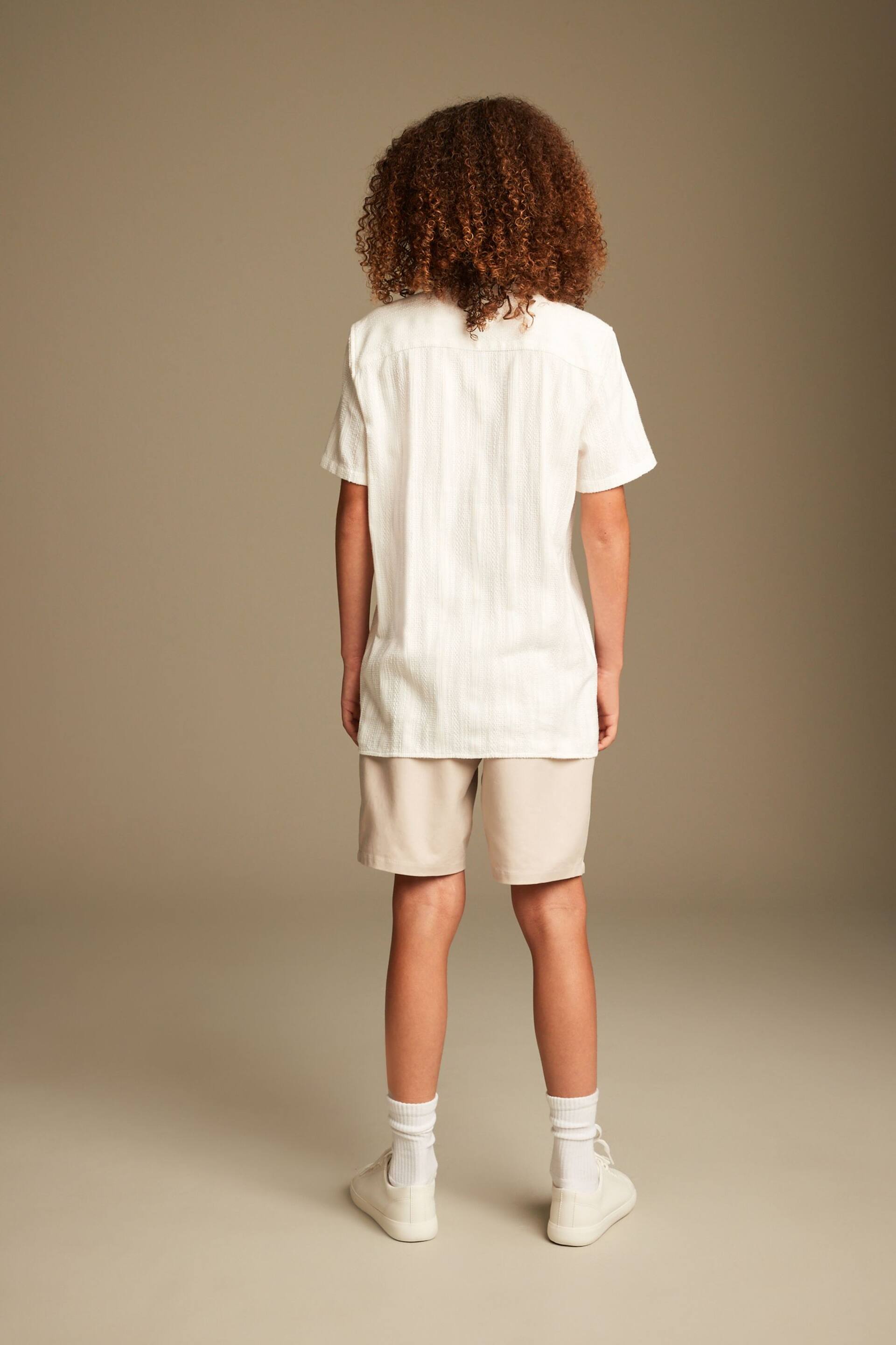 Neutral Premium Chino Shorts (3-16yrs) - Image 3 of 6
