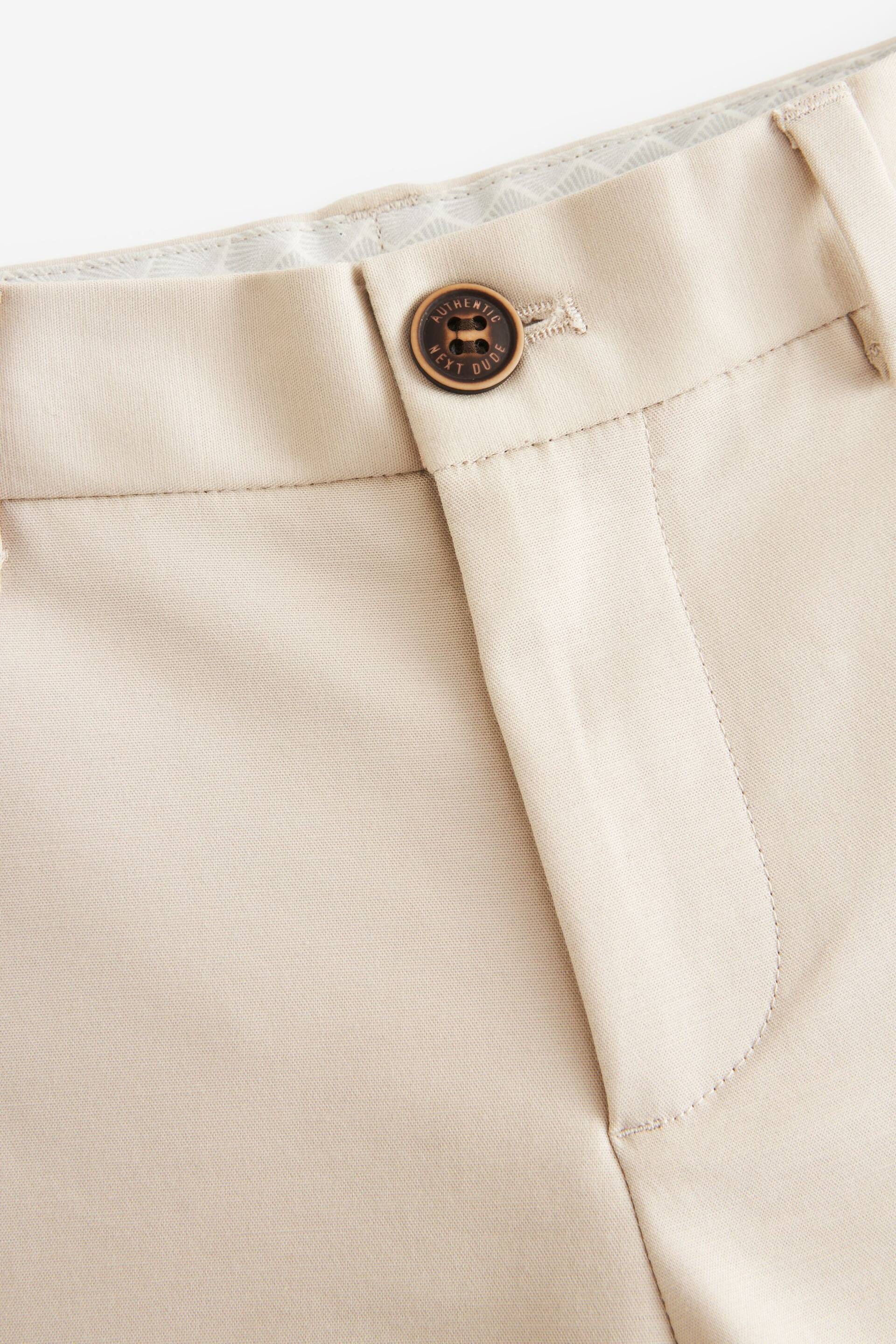Neutral Premium Chino Shorts (3-16yrs) - Image 6 of 6