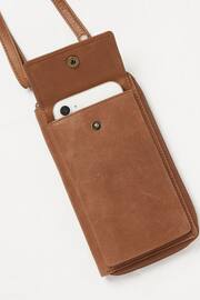 FatFace Brown Louisa Purse Phone Bag - Image 4 of 5