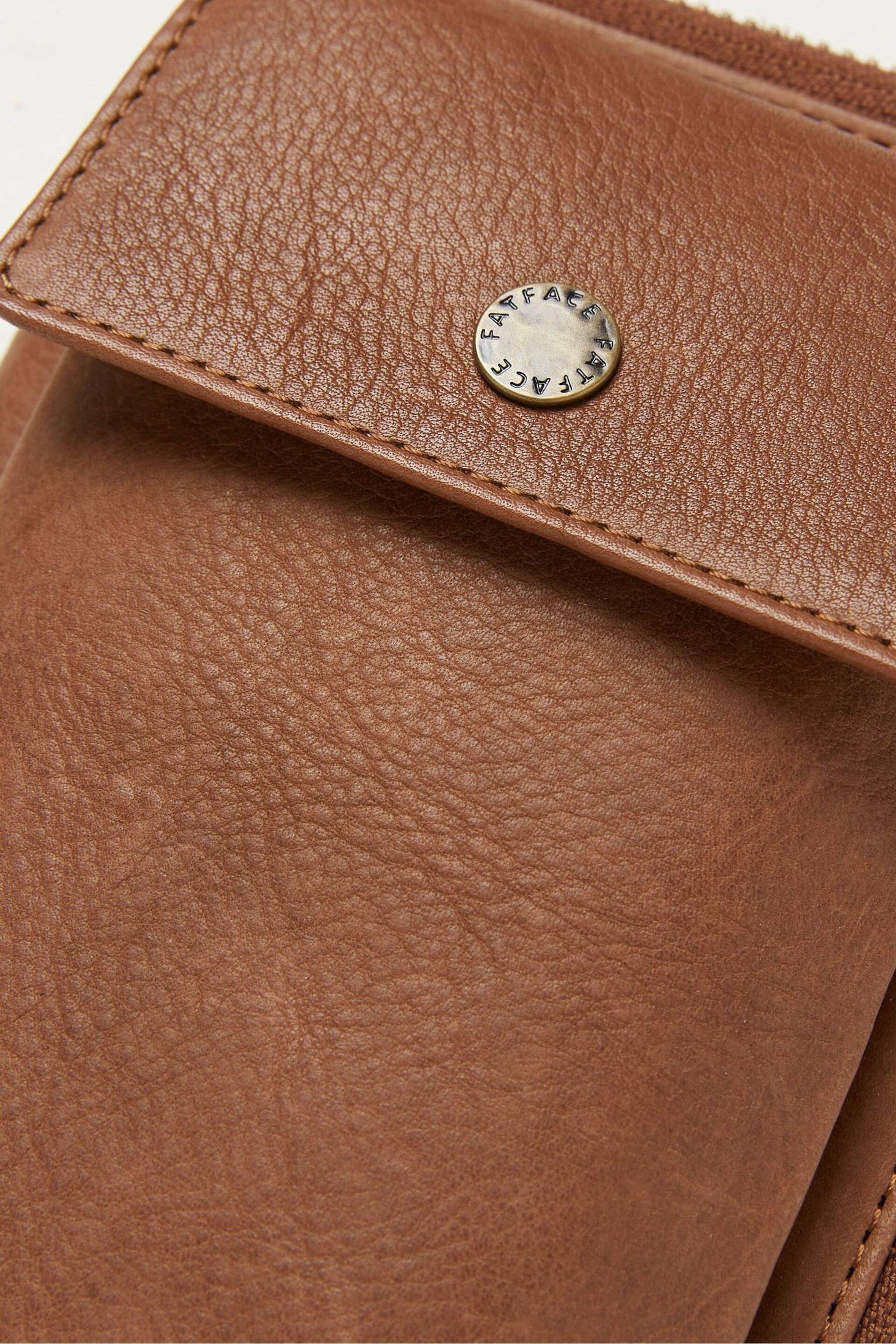 FatFace Brown Louisa Purse Phone Bag - Image 5 of 5