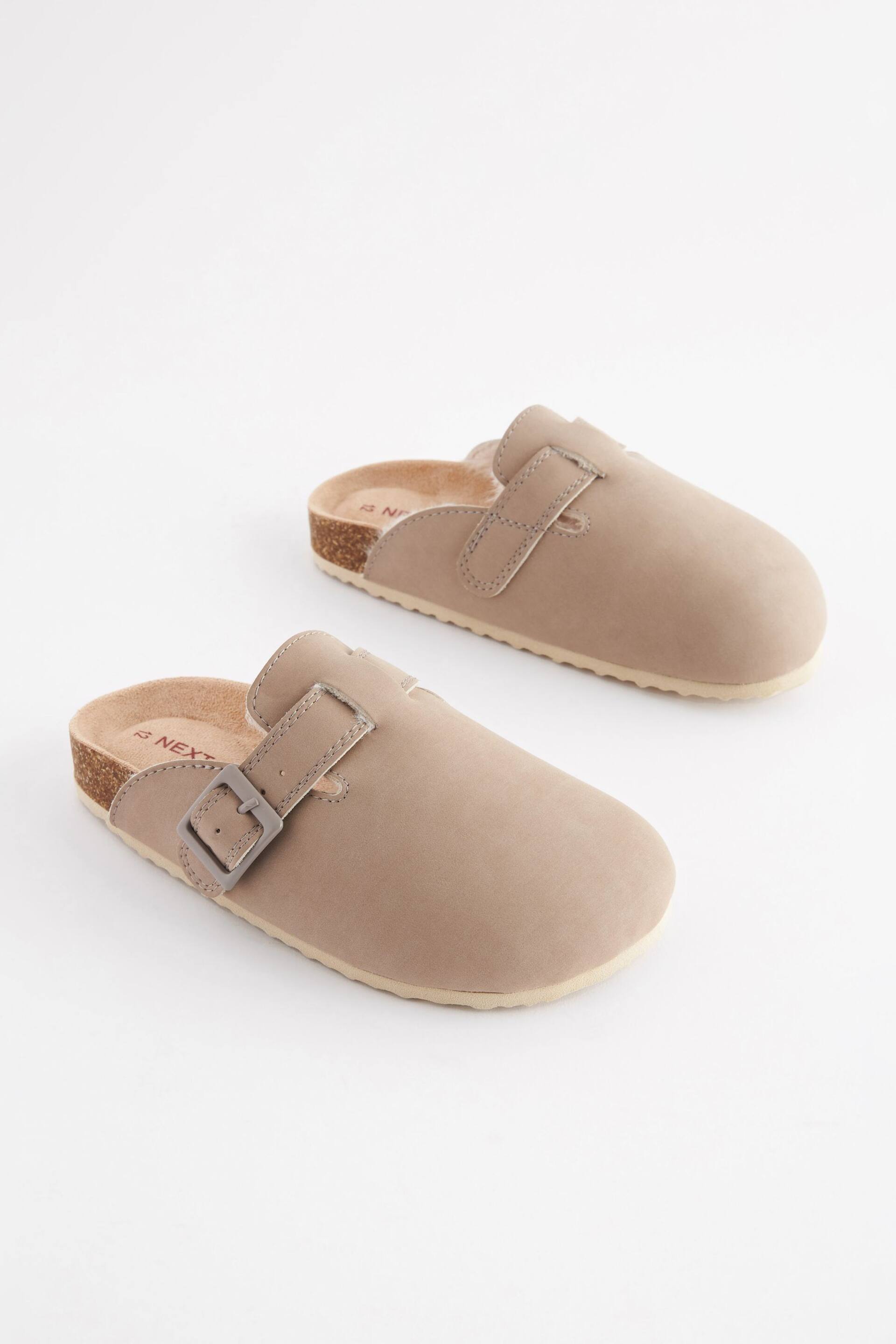 Neutral Stone Clog Slippers - Image 1 of 5