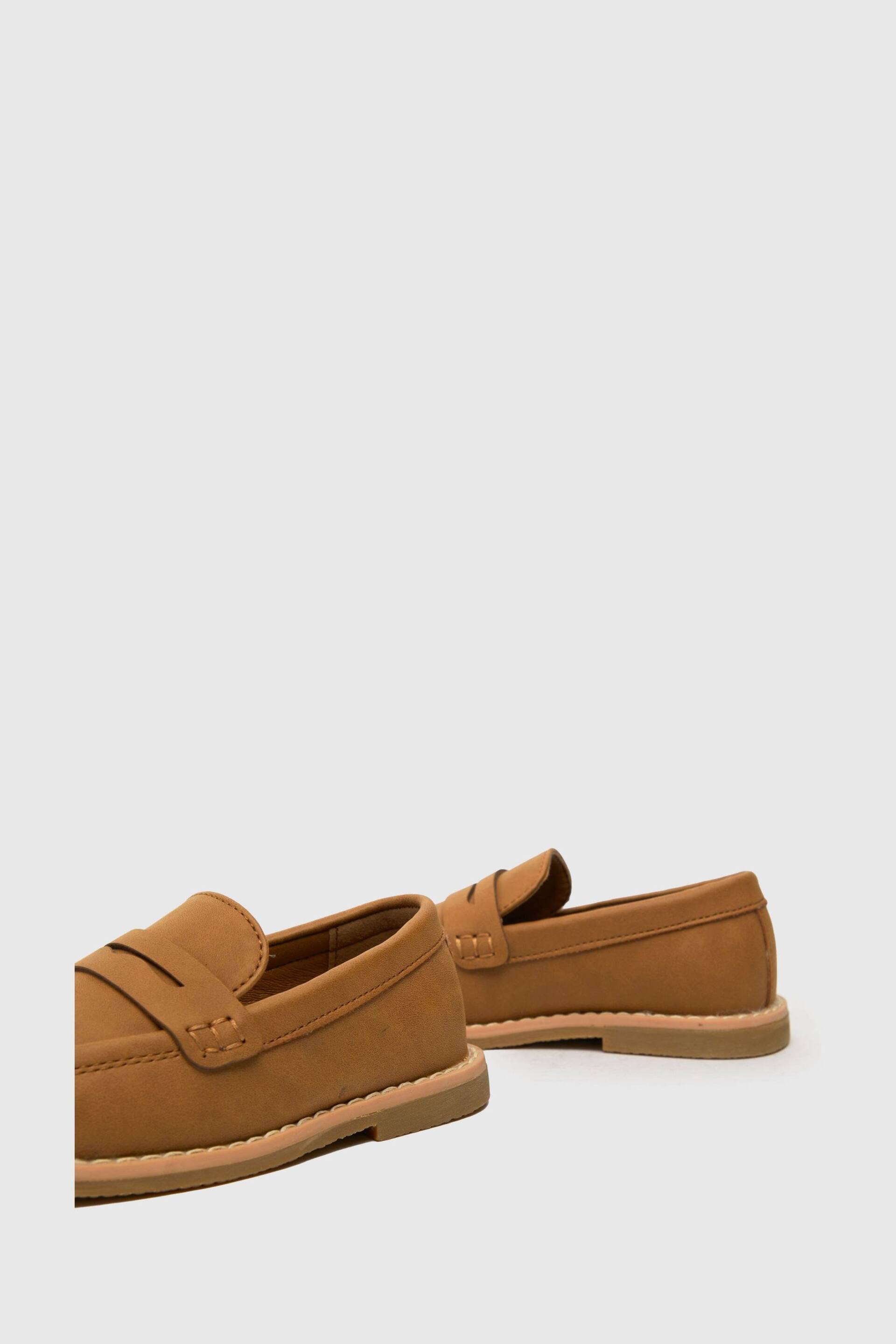 Schuh Brown Limit Loafers - Image 4 of 4
