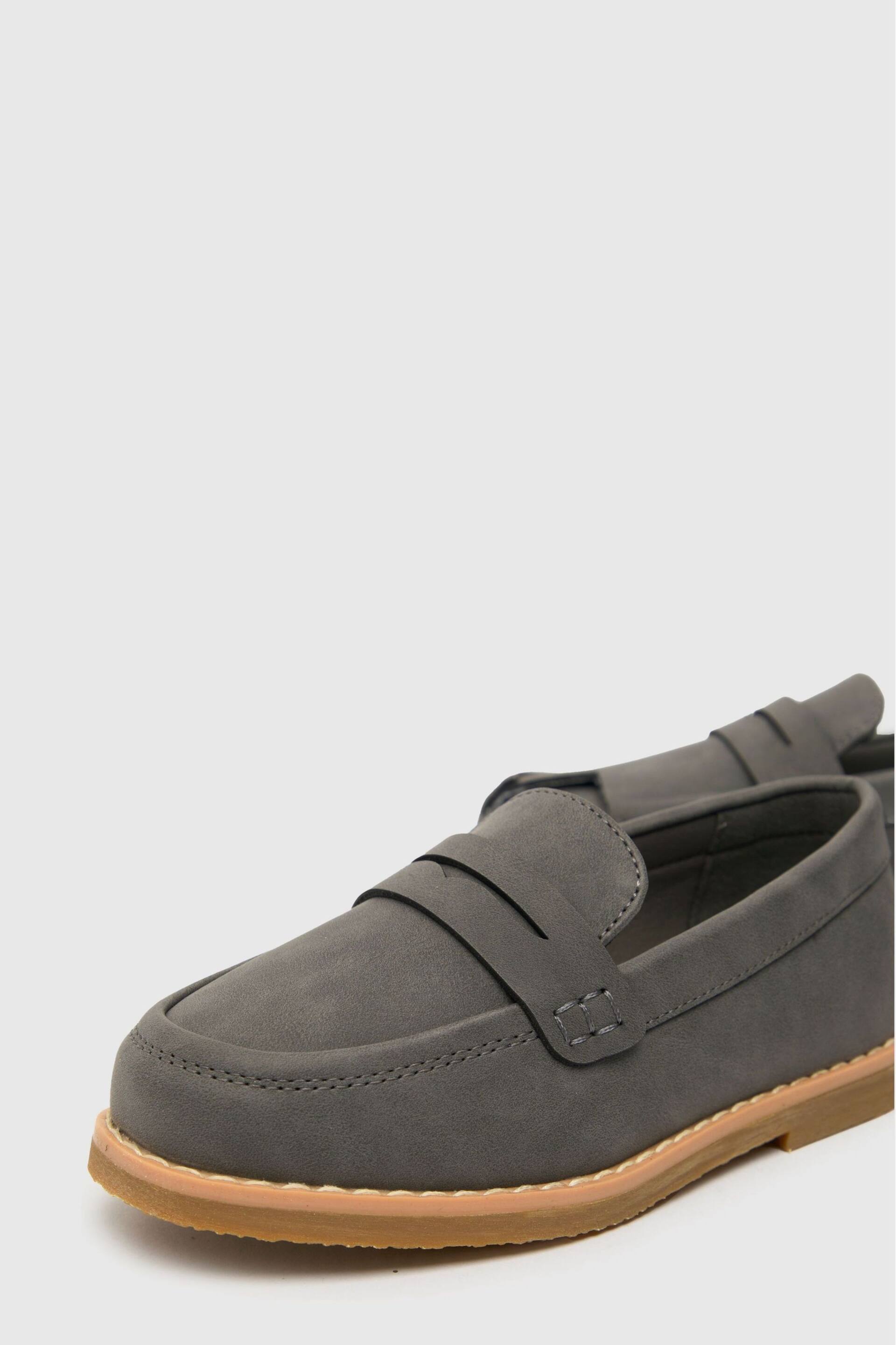 Schuh Grey Limit Loafers - Image 4 of 4