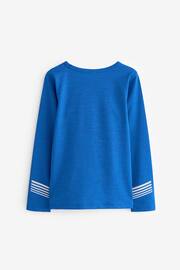 Cobalt Blue Base Layer Long Sleeve Top (3-16yrs) - Image 2 of 3