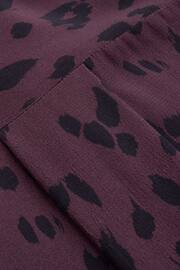 Celtic & Co. Purple Printed Long Sleeve Shirt - Image 6 of 7