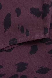 Celtic & Co. Purple Printed Long Sleeve Shirt - Image 7 of 7