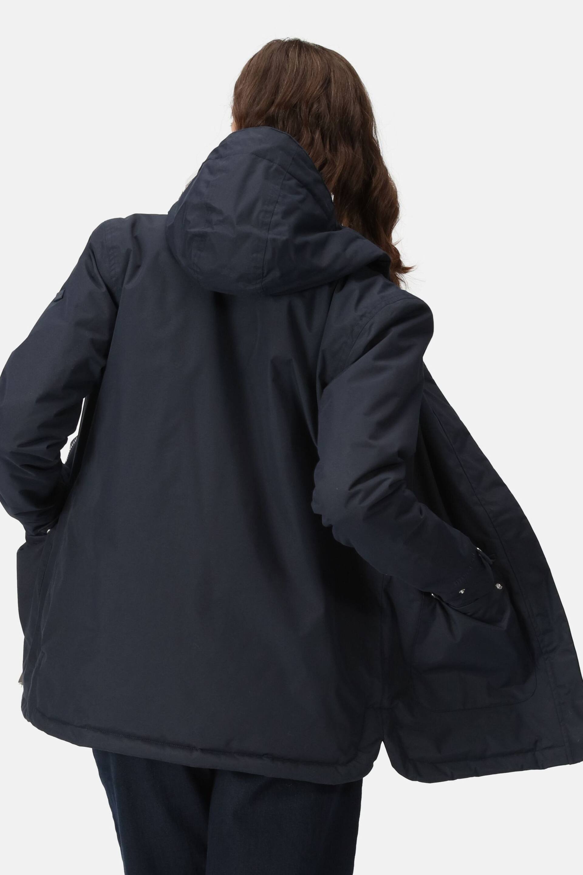 Regatta Navy Broadia Waterproof Thermal Insulated Jacket - Image 5 of 8