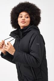 Regatta Black Cambrie Longline Padded Thermal Jacket - Image 6 of 9
