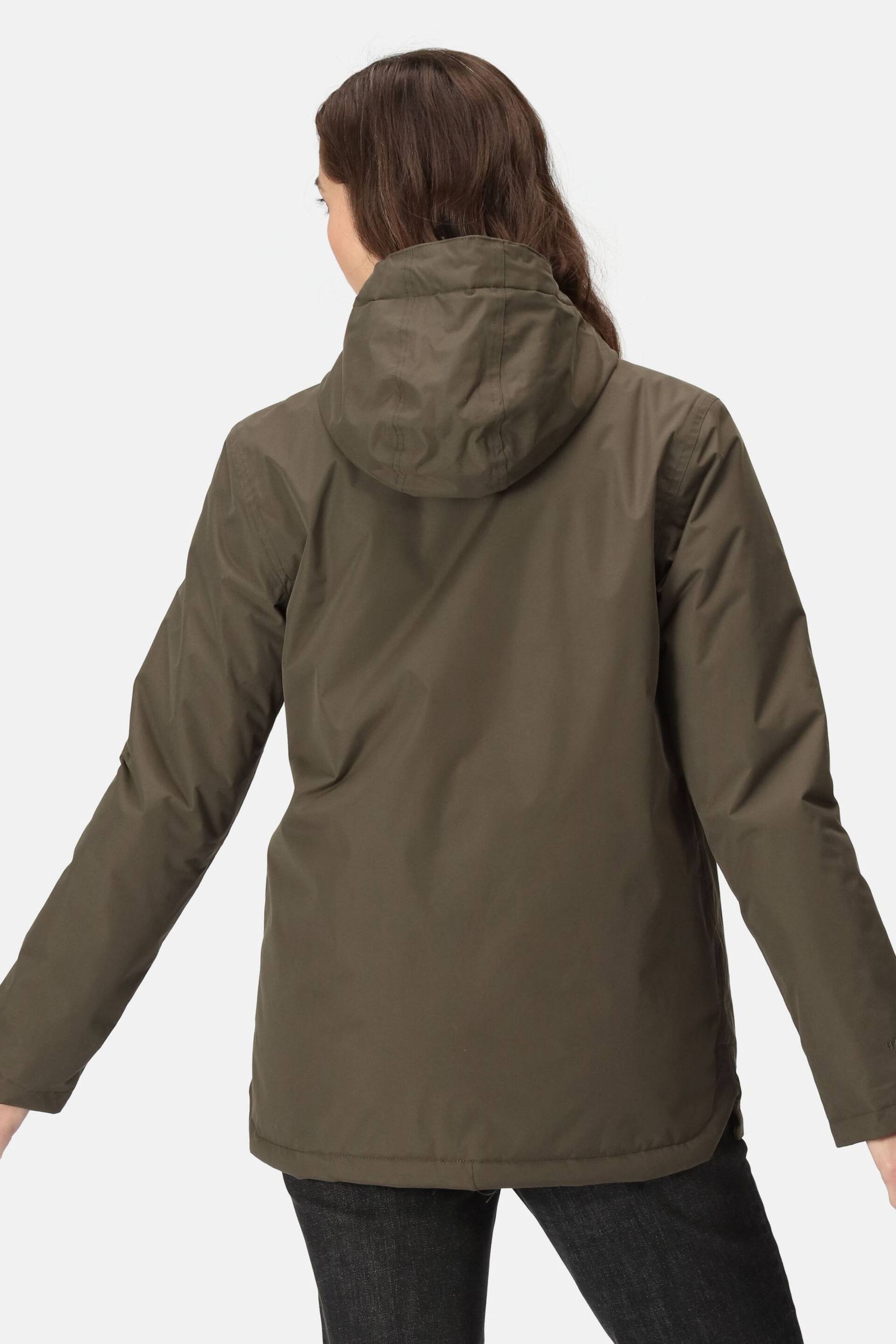 Regatta Green Broadia Waterproof Thermal Insulated Jacket - Image 2 of 8