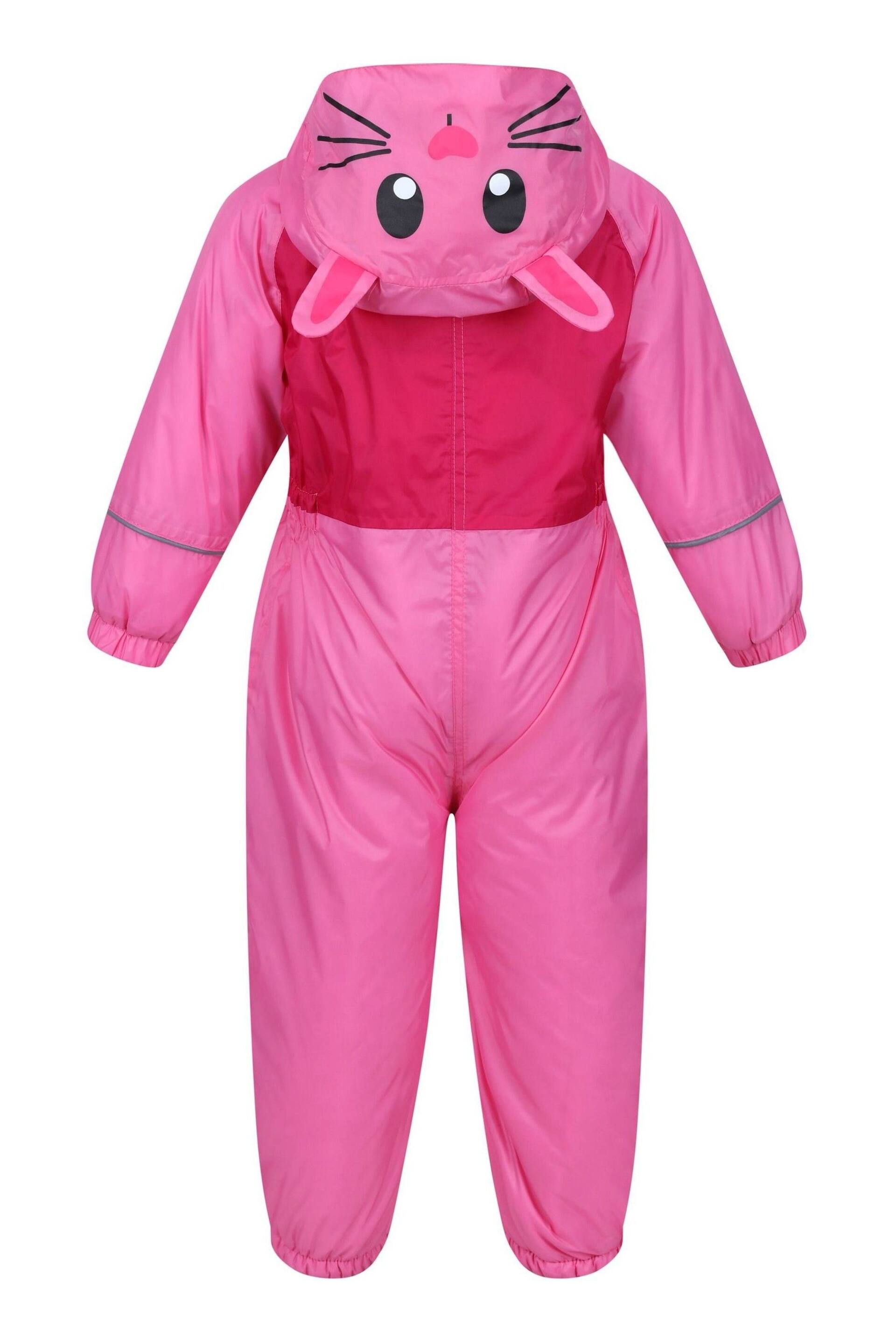 Regatta Pink Mudplay III Waterproof Puddlesuit - Image 5 of 5