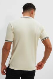 Ellesse Cream Rookie Polo Shirt - Image 2 of 5