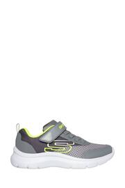 Skechers Grey Fast Solar Squad Trainers - Image 1 of 5