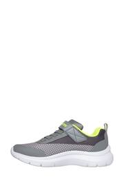 Skechers Grey Fast Solar Squad Trainers - Image 2 of 5