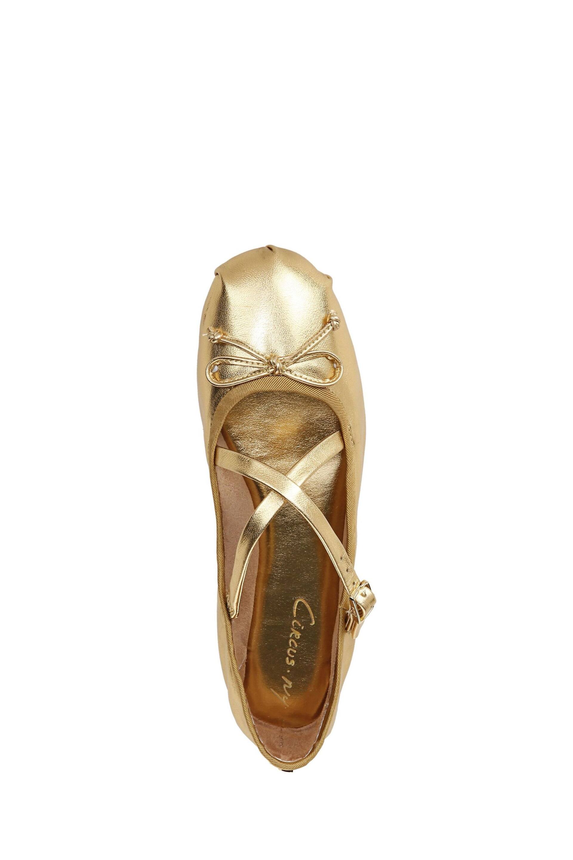 Circus NY Gold Zuri Ballerina Shoes - Image 6 of 7