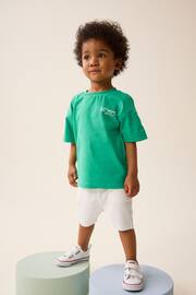 White Jersey Shorts (3mths-7yrs) - Image 2 of 6