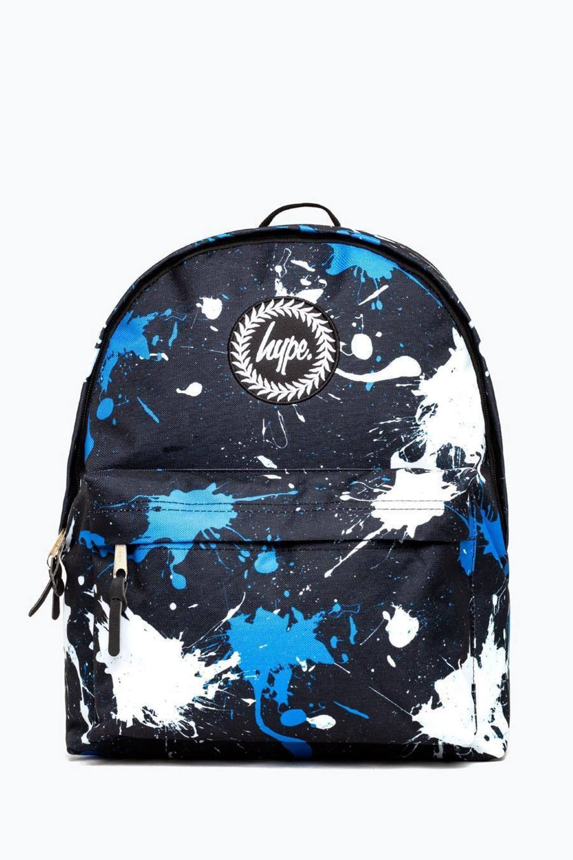 Hype. Black Splatter Backpack - Image 1 of 8