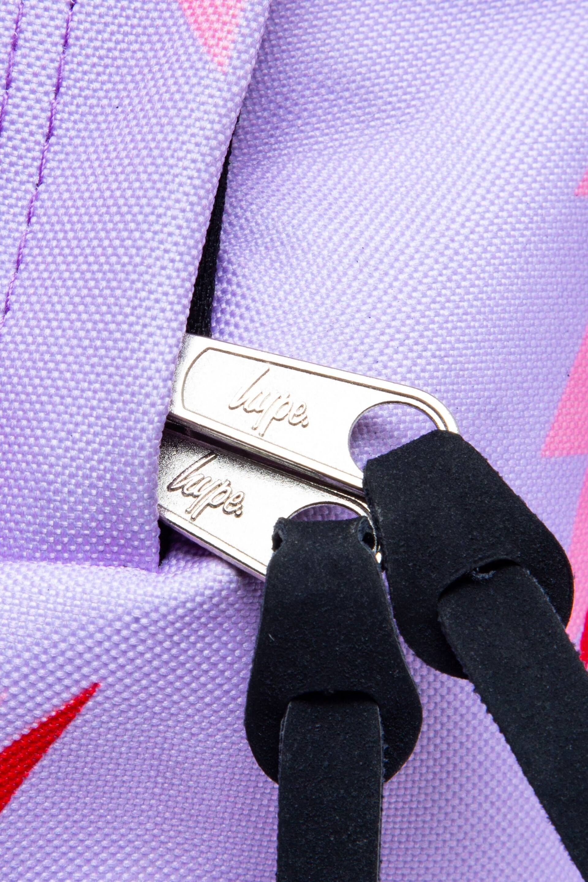 Hype. Purple Lightning Backpack - Image 4 of 7