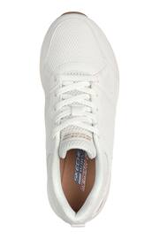 Skechers White Bobs Sparrow 2.0 Trainers - Image 4 of 5