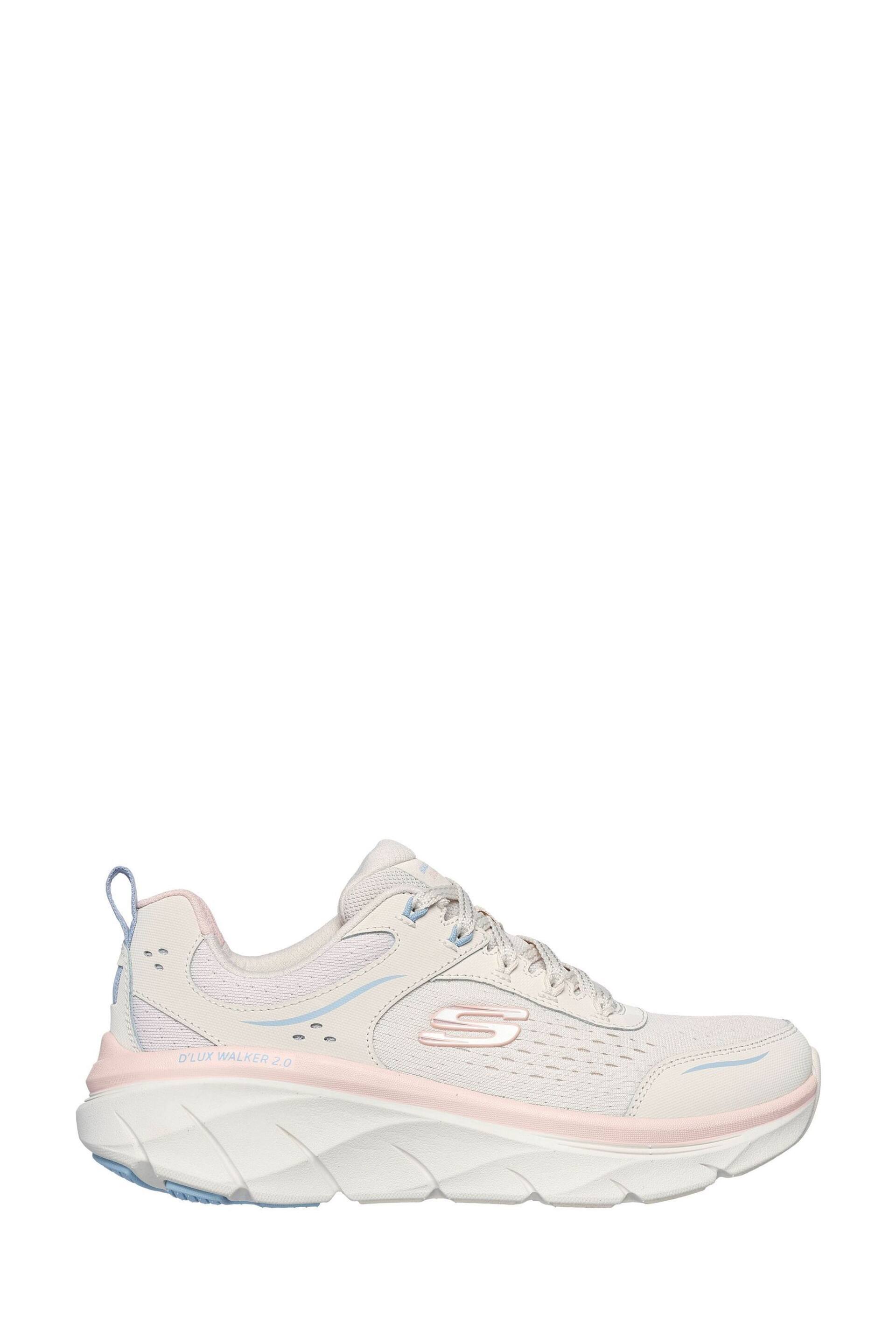 Skechers Natural D’Lux Walker 2.0 Daisy Doll Trainers - Image 1 of 5
