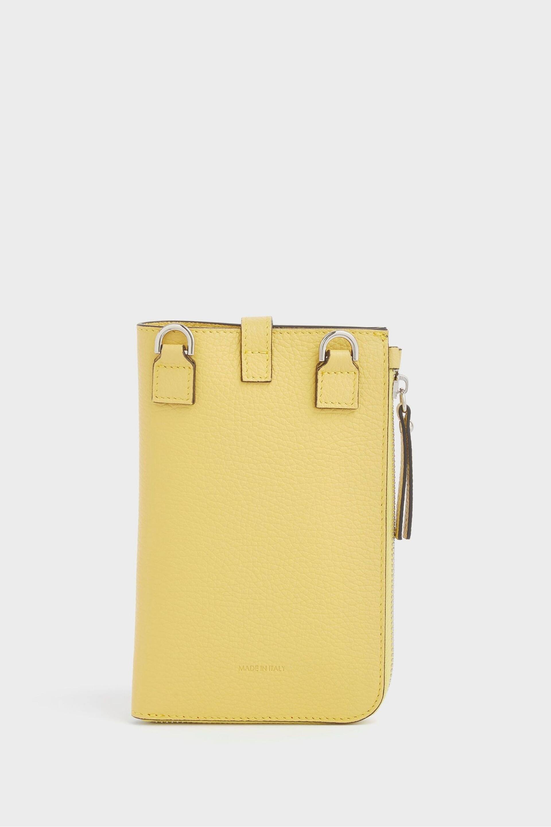 Osprey London The Electra Italian Leather Lanyard Phone Bag - Image 3 of 5