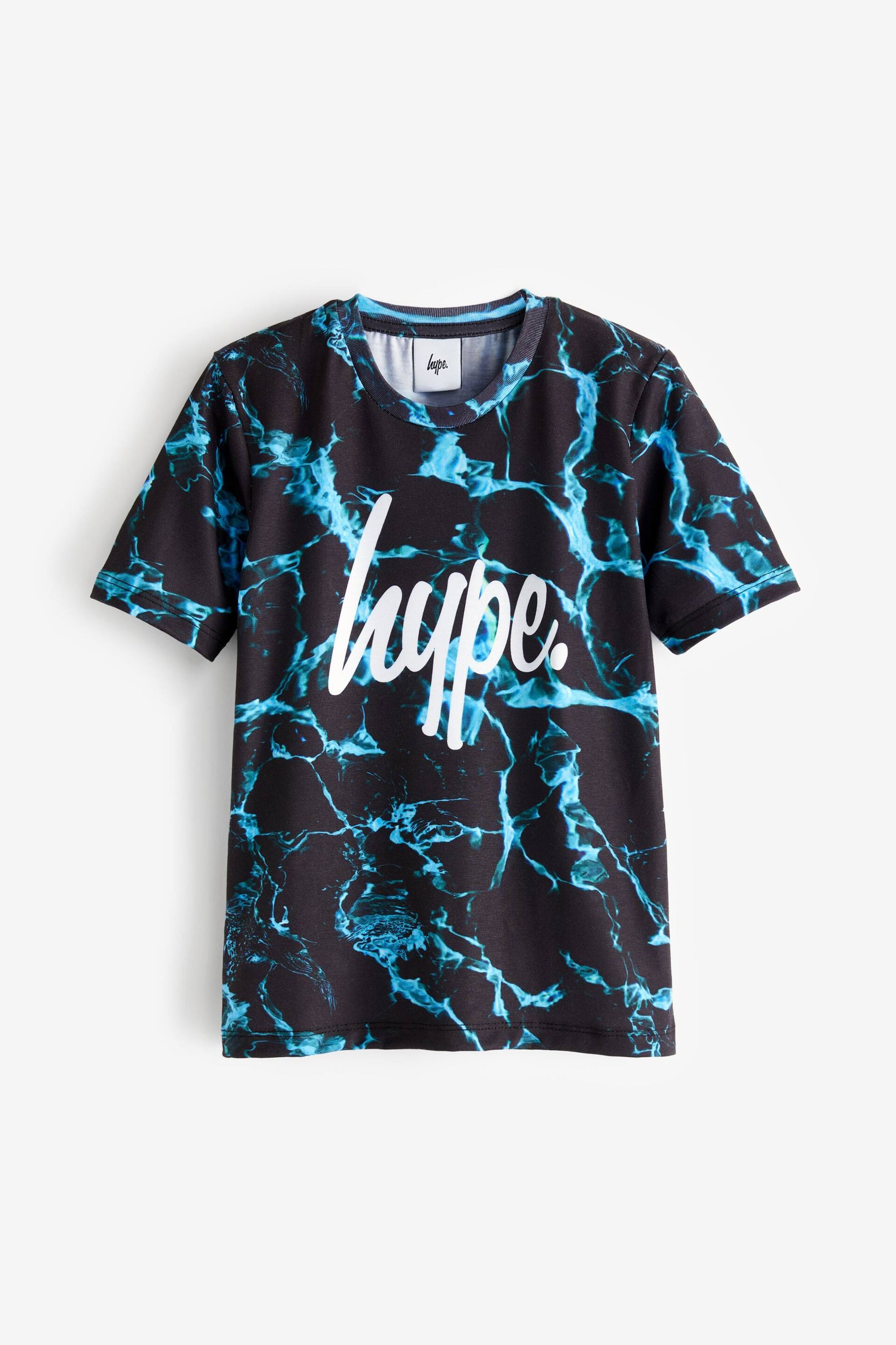 Hype. Boys Blue Multi Xray Pool T-Shirt - Image 1 of 3