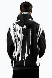 Hype. Boys Black Layered Earth Script Hoodie - Image 2 of 8