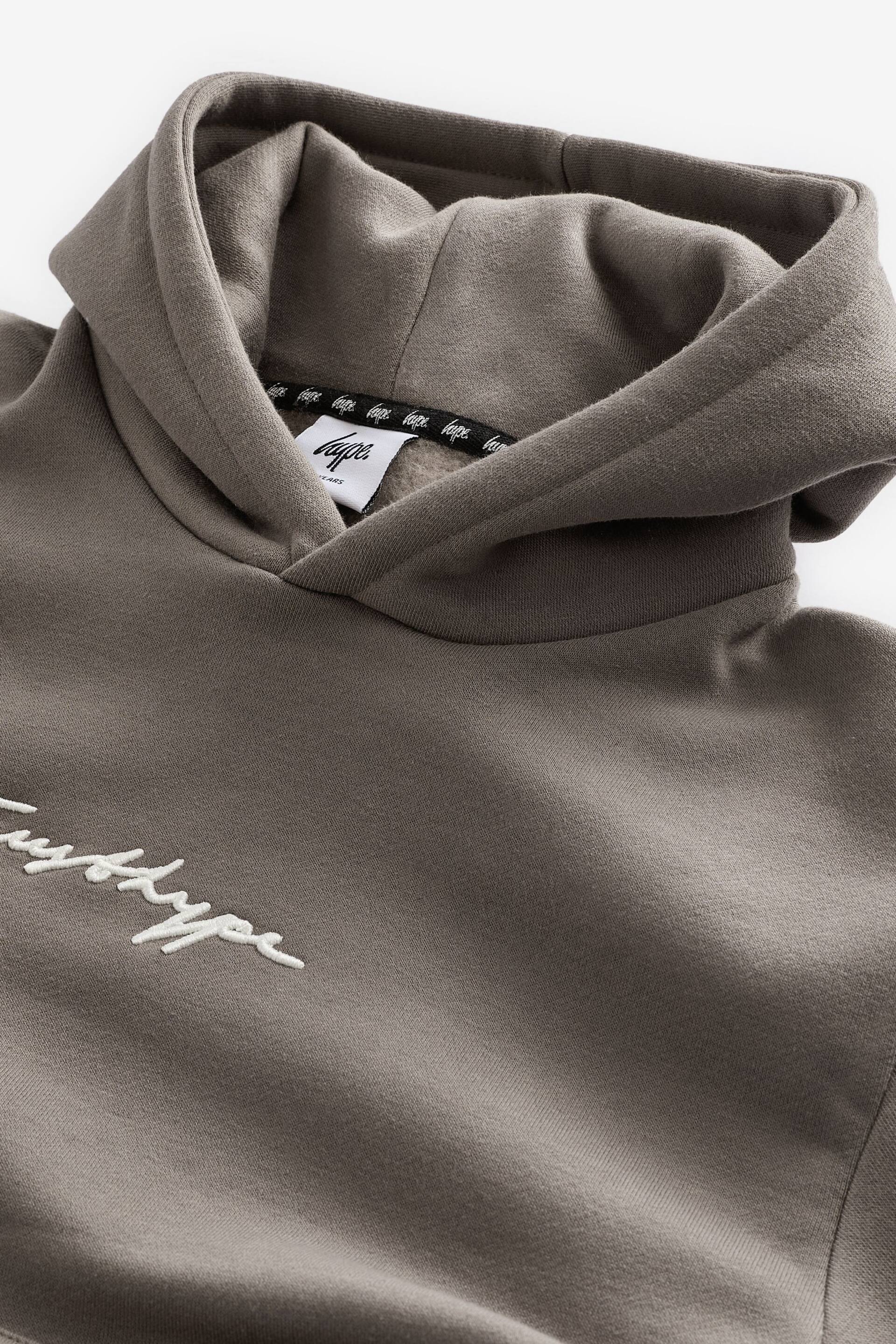 Hype. Kids Scribble Brown Hoodie - Image 3 of 3