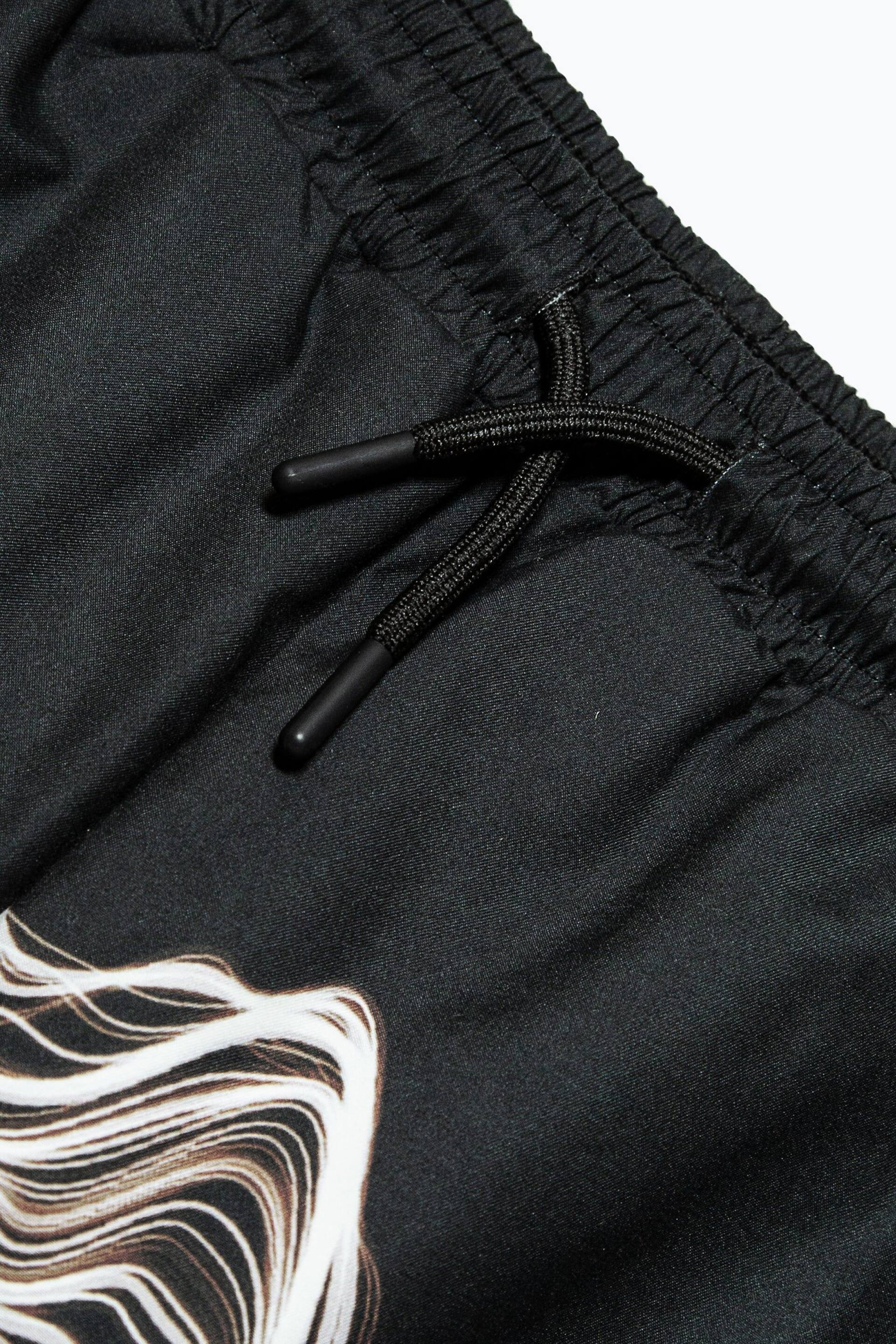 Hype. Boys Multi Vibrations Script Black Swim Shorts - Image 3 of 4