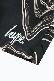 Hype. Boys Multi Vibrations Script Black Swim Shorts - Image 4 of 4