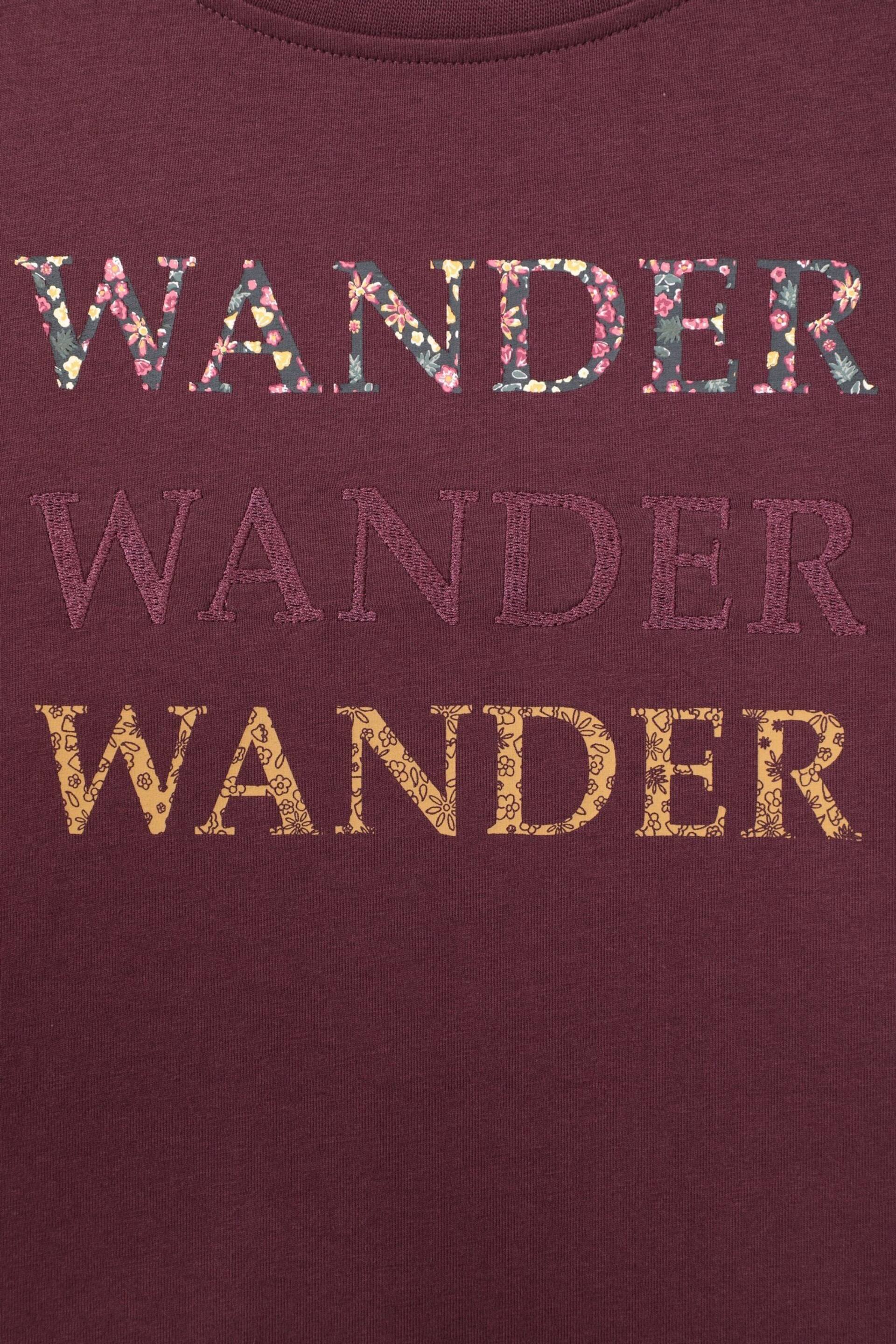 Mountain Warehouse Pink Womens Wander Printed T-Shirt - Image 7 of 8