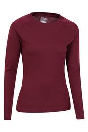 Mountain Warehouse Pink Womens Talus Round Neck Thermal Top - Image 5 of 7