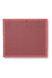 Charles Tyrwhitt Pink Circle Print Silk Pocket Square - Image 2 of 3
