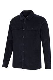 Mountain Warehouse Blue Dark Mens Farrow Cord Long Sleeve Shirt - Image 5 of 6