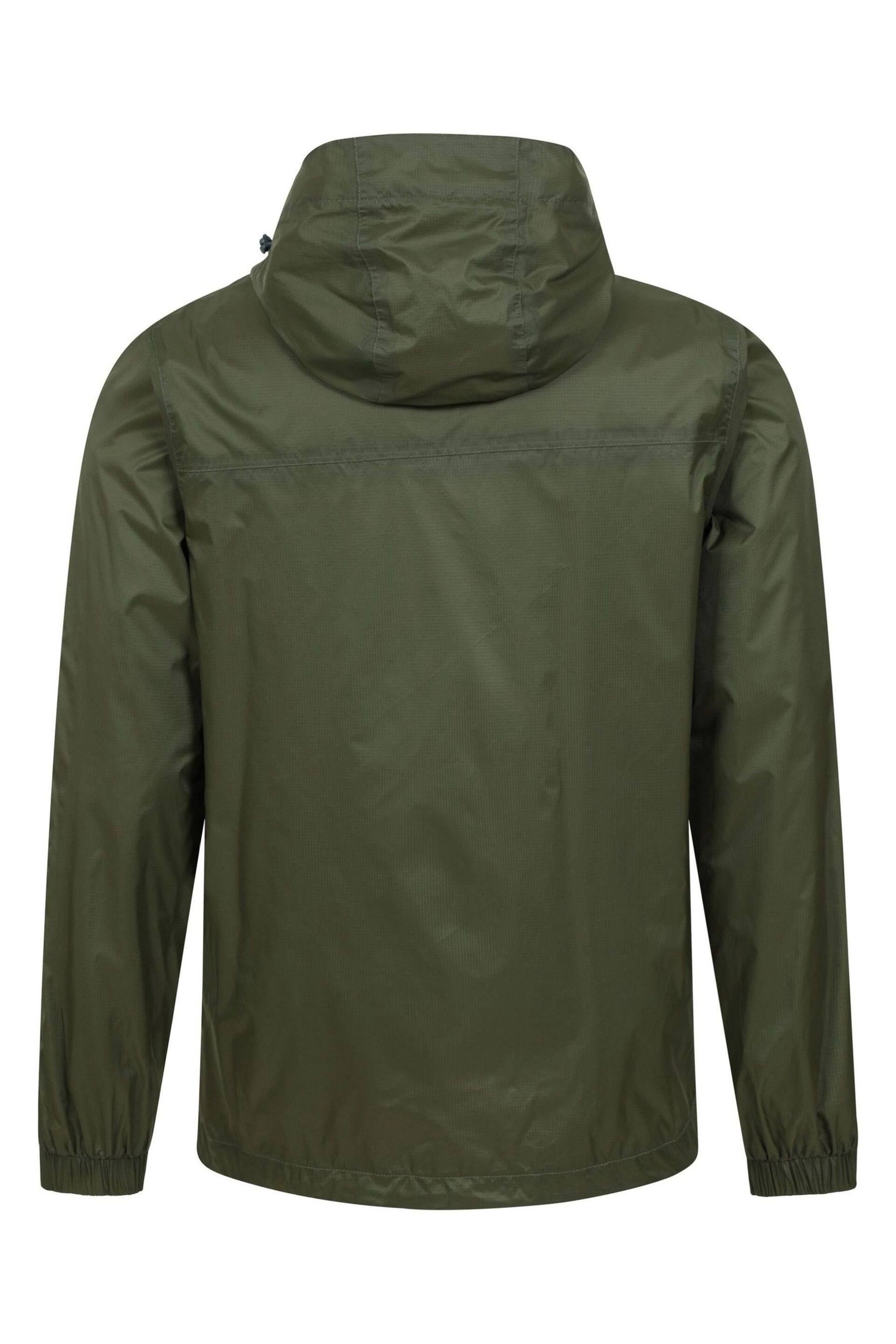 Mountain Warehouse Green Mens Torrent Waterproof Jacket - Image 3 of 5