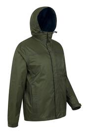 Mountain Warehouse Green Mens Torrent Waterproof Jacket - Image 4 of 5
