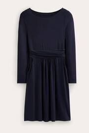 Boden Navy Blue Abigail Jersey Dress - Image 5 of 5