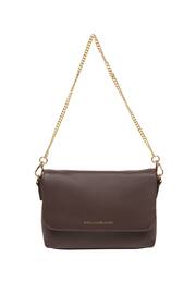 Pure Luxuries London Jazmine Nappa Leather Grab Clutch Bag - Image 1 of 7