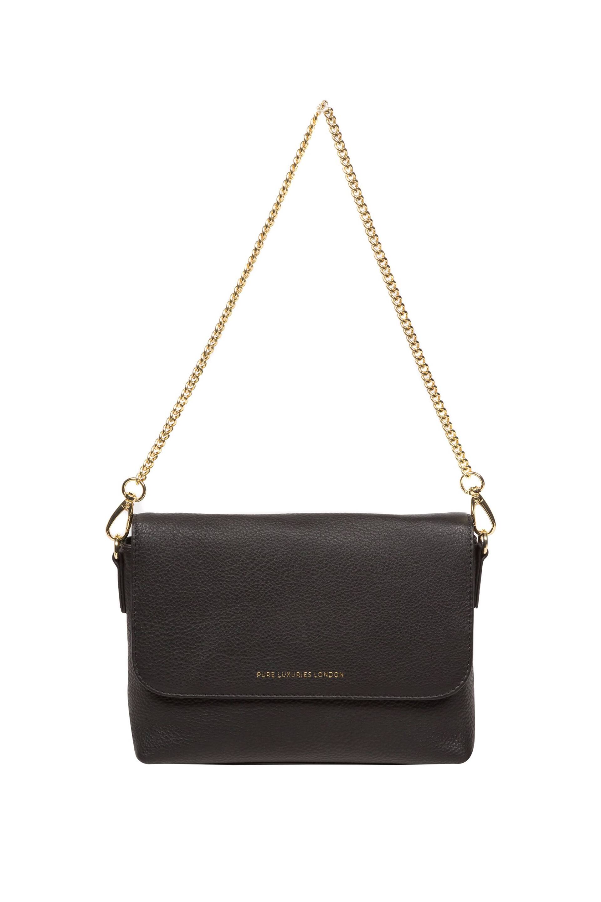 Pure Luxuries London Jazmine Nappa Leather Grab Clutch Bag - Image 2 of 8